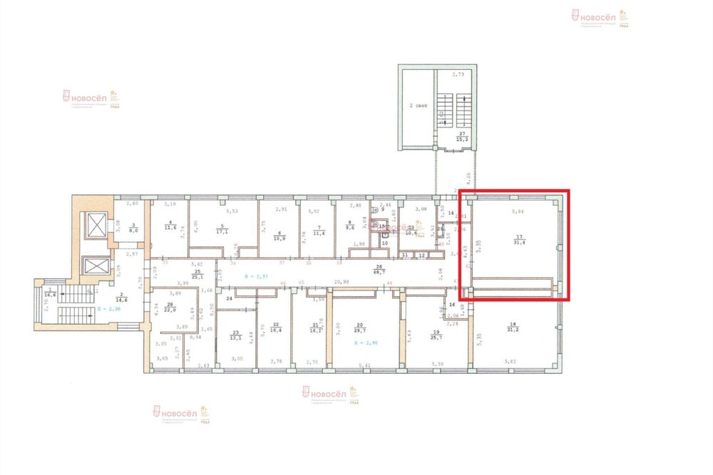 Екатеринбург, ул. Тургенева, 13 (Центр) - фото офисного помещения (2)