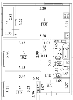 Екатеринбург, ул. Отрадная, 1 (ВИЗ) - фото квартиры (2)