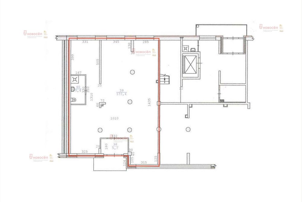 Екатеринбург, ул. Бакинских Комиссаров, 93 (Уралмаш) - фото торговой площади (2)