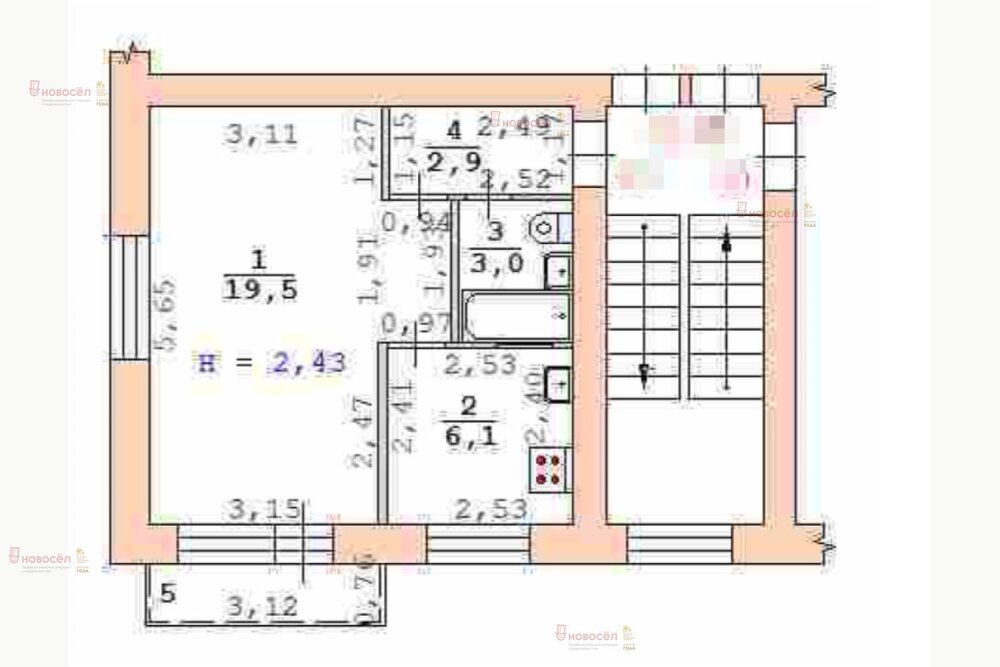 Екатеринбург, ул. Черняховского, 46 (Химмаш) - фото квартиры (1)