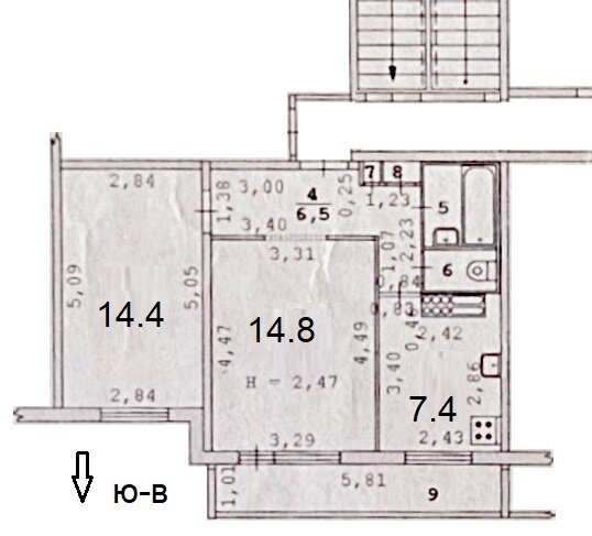 Екатеринбург, ул. Стахановская, 27 (Уралмаш) - фото квартиры (8)