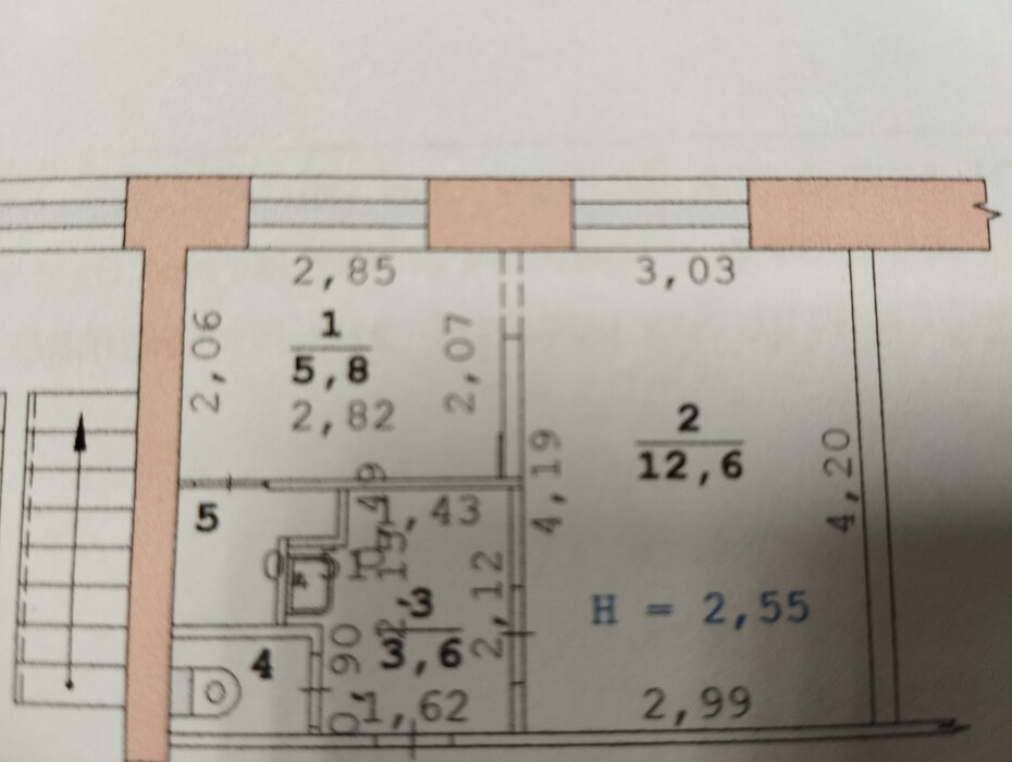 Екатеринбург, ул. Хвойная, 76/2 (Компрессорный) - фото квартиры (3)