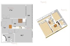 Екатеринбург, ул. Пехотинцев, 18 (Новая Сортировка) - фото квартиры