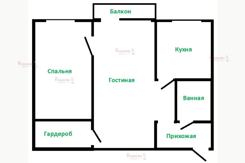 Екатеринбург, ул. Бабушкина, 24 (Эльмаш) - фото квартиры (1)