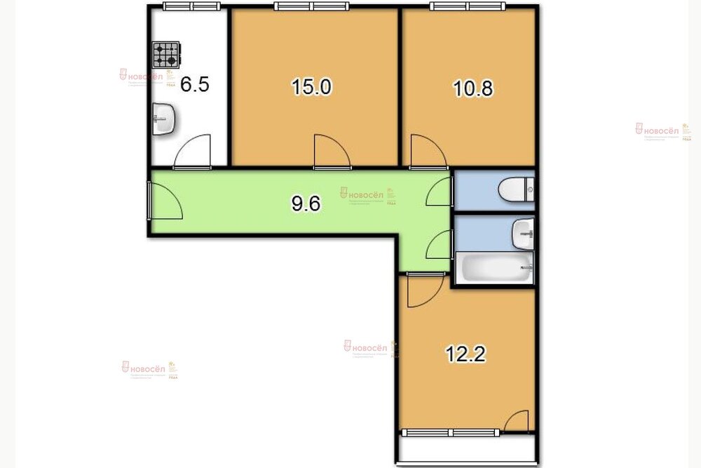 Екатеринбург, ул. Тверитина, 11 - фото квартиры (1)