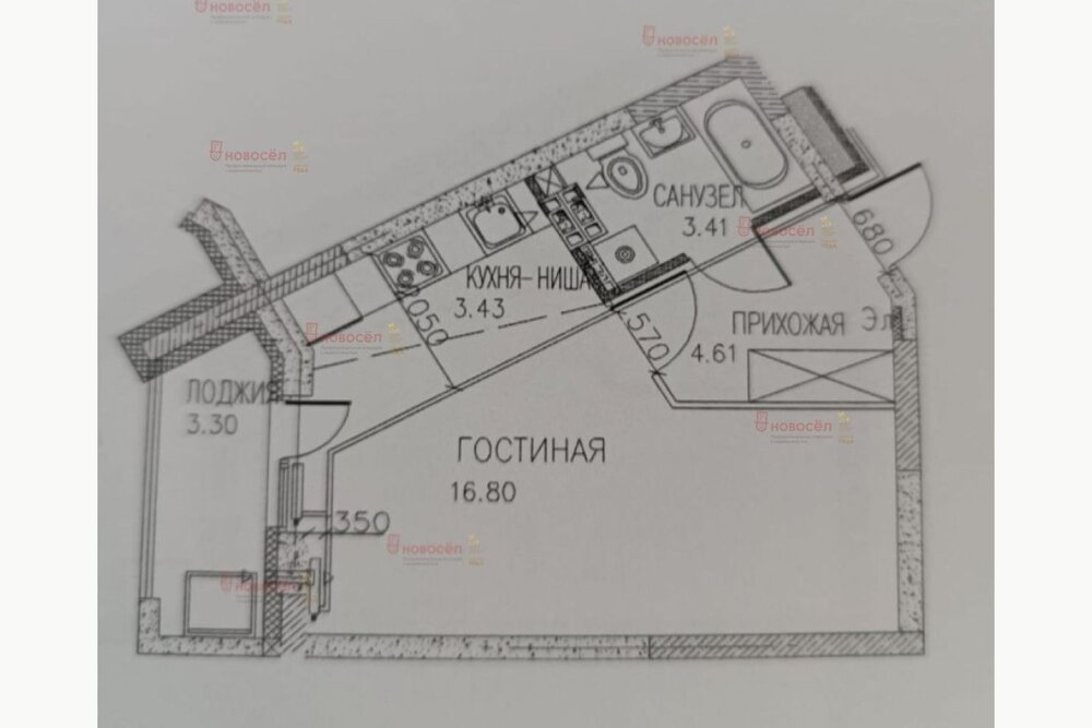 Екатеринбург, ул. Кошевого, 1 - фото квартиры (2)