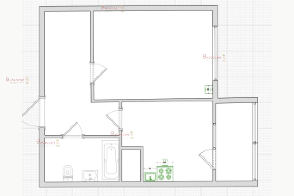Екатеринбург, ул. Рощинская, 21 (Уктус) - фото квартиры (1)