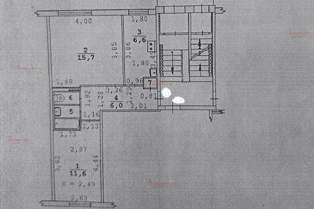 Екатеринбург, ул. Серафимы Дерябиной, 49/2 (Юго-Западный) - фото комнаты (1)