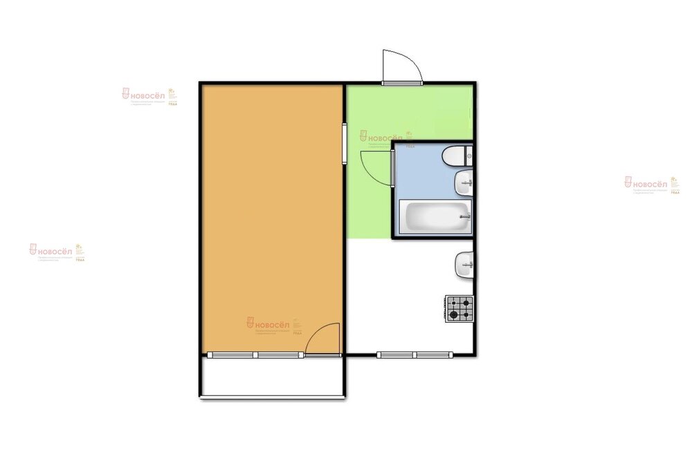 Екатеринбург, ул. Байкальская, 46 (Синие Камни) - фото квартиры (1)