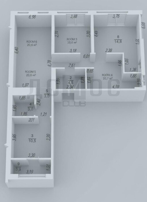 Екатеринбург, ул. Шаумяна, 20 (Юго-Западный) - фото квартиры (3)