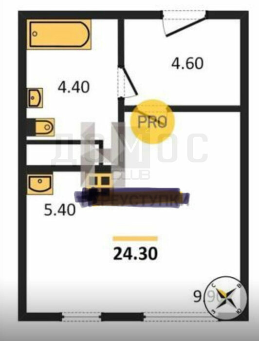Екатеринбург, ул. Рябинина, 47 (Академический) - фото квартиры (2)