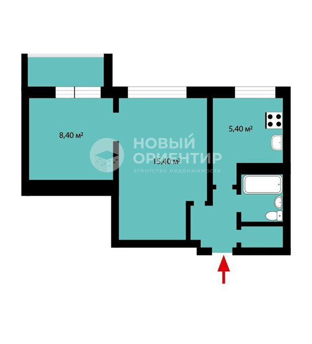 Екатеринбург, ул. Академика Бардина, 45 (Юго-Западный) - фото квартиры (2)