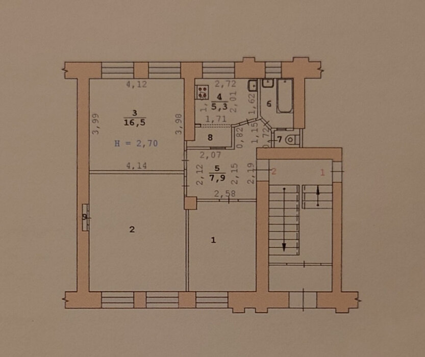 Екатеринбург, ул. Первомайская, 95 (Втузгородок) - фото квартиры (7)