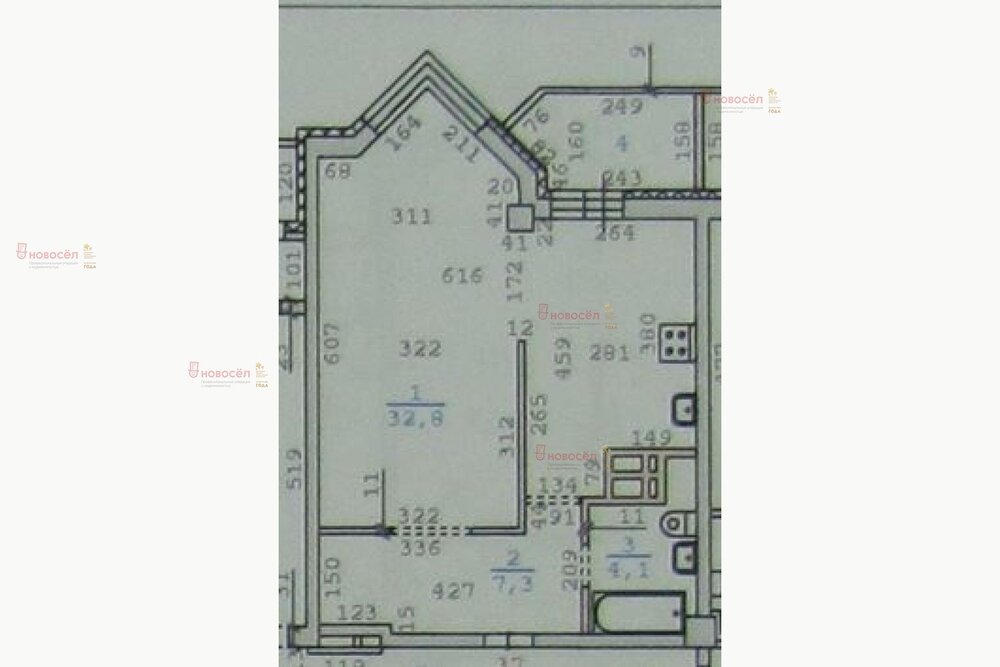 Екатеринбург, ул. Бажова, 68 (Центр) - фото квартиры (1)