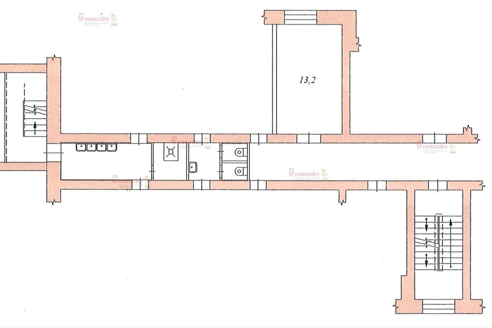 Екатеринбург, ул. Надеждинская, 12/в (Втузгородок) - фото комнаты (1)