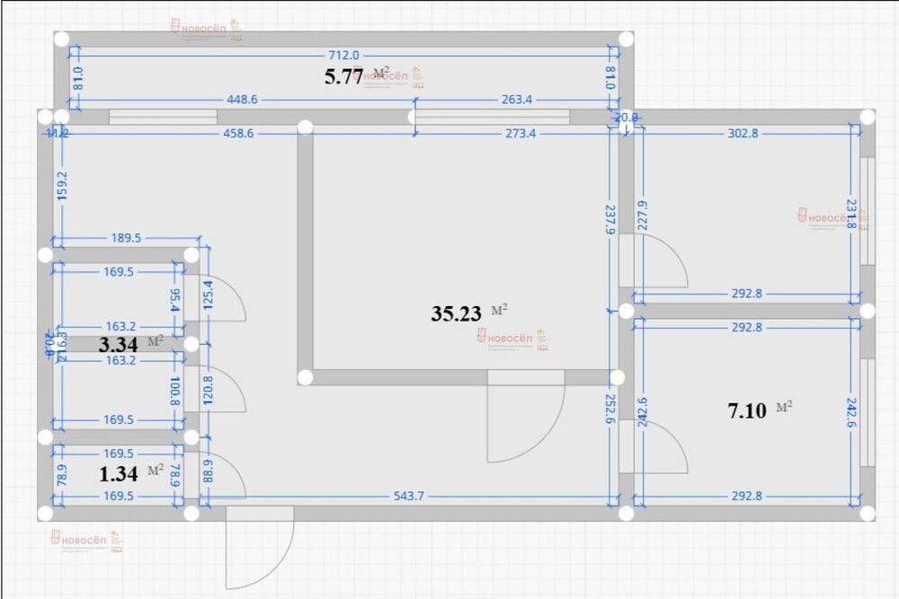 Екатеринбург, ул. Колмогорова, 56 (Заречный) - фото квартиры (1)