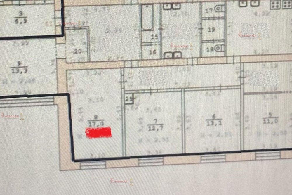 Екатеринбург, ул. Чайковского, 10 (Автовокзал) - фото комнаты (1)