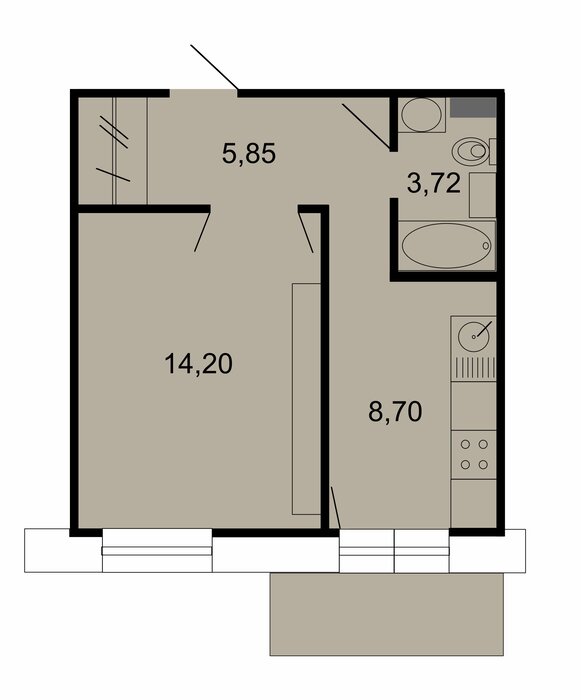 г. Березовский, ул. Спортивная, 22 (городской округ Березовский) - фото квартиры (1)