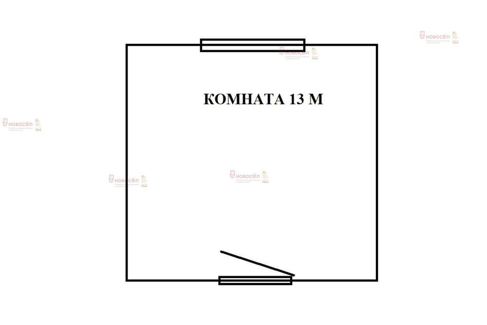 Екатеринбург, ул. Бисертская, 12 (Елизавет) - фото комнаты (1)
