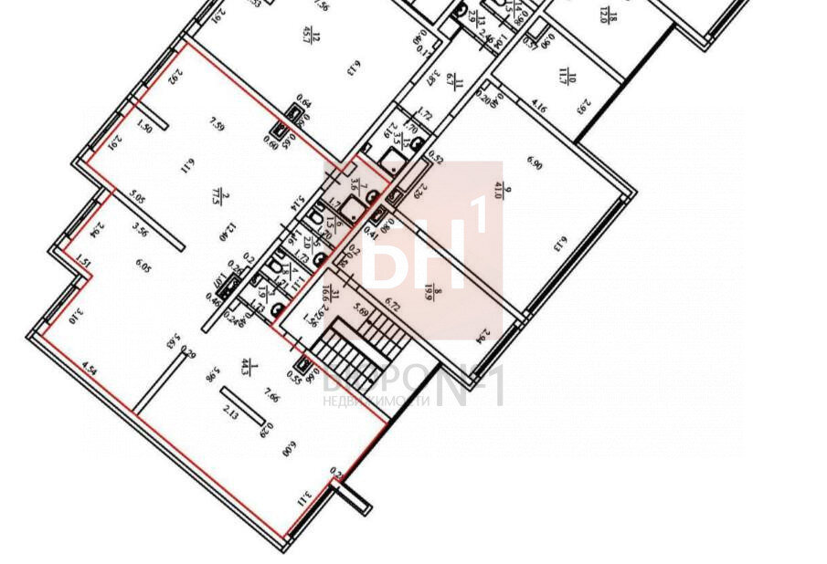 Екатеринбург, ул. Петра Кожемяко, 16 (Широкая речка) - фото офисного помещения (8)