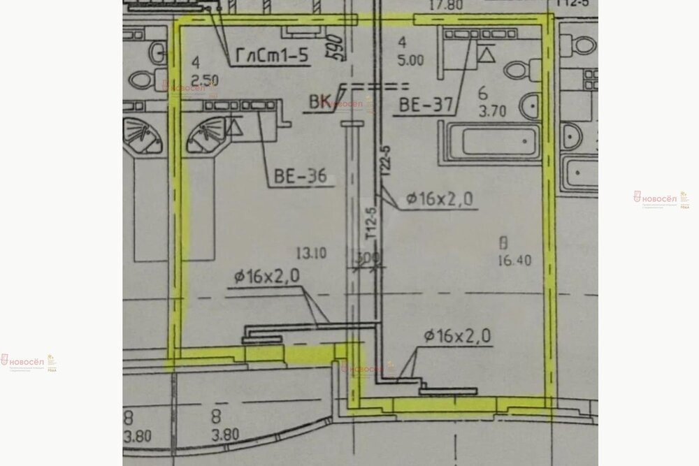 Екатеринбург, ул. Гастелло, 32/а (Уктус) - фото квартиры (1)