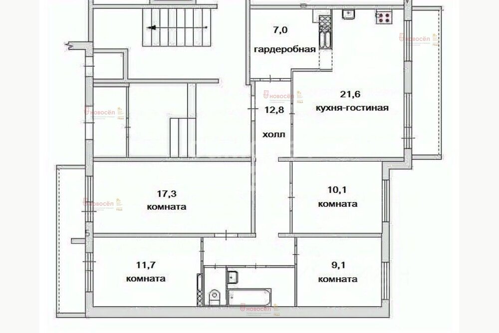 Екатеринбург, ул. Исетская, 10 (Химмаш) - фото квартиры (1)