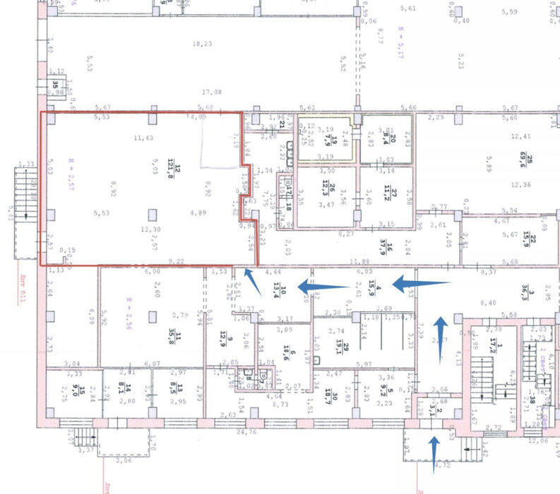 Екатеринбург, ул. Ленина, 49б (Центр) - фото торговой площади (2)