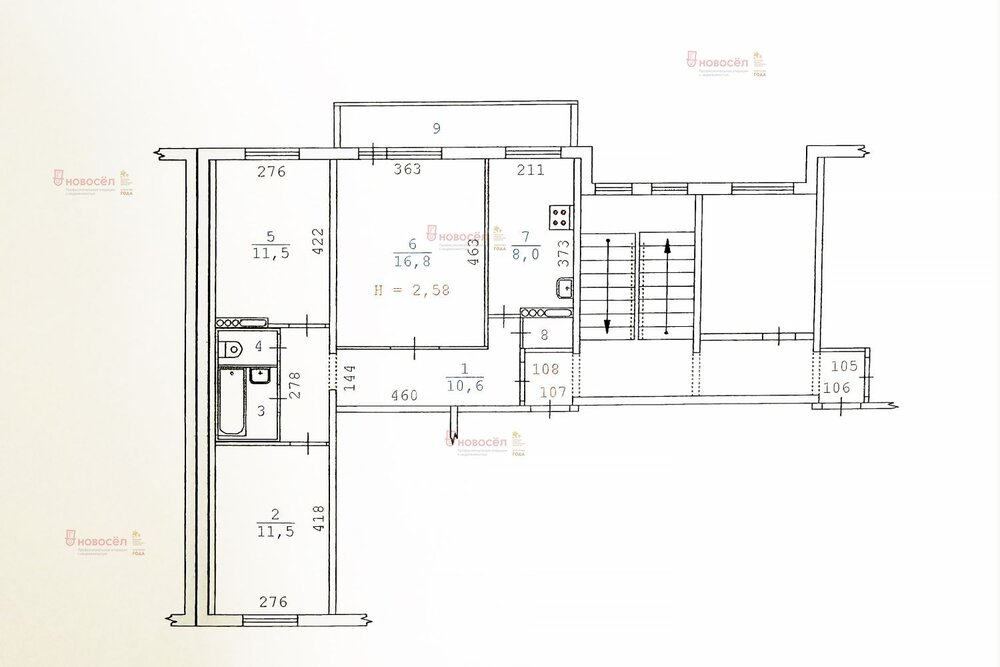Екатеринбург, ул. Расточная, 15/7 (Старая Сортировка) - фото квартиры (2)