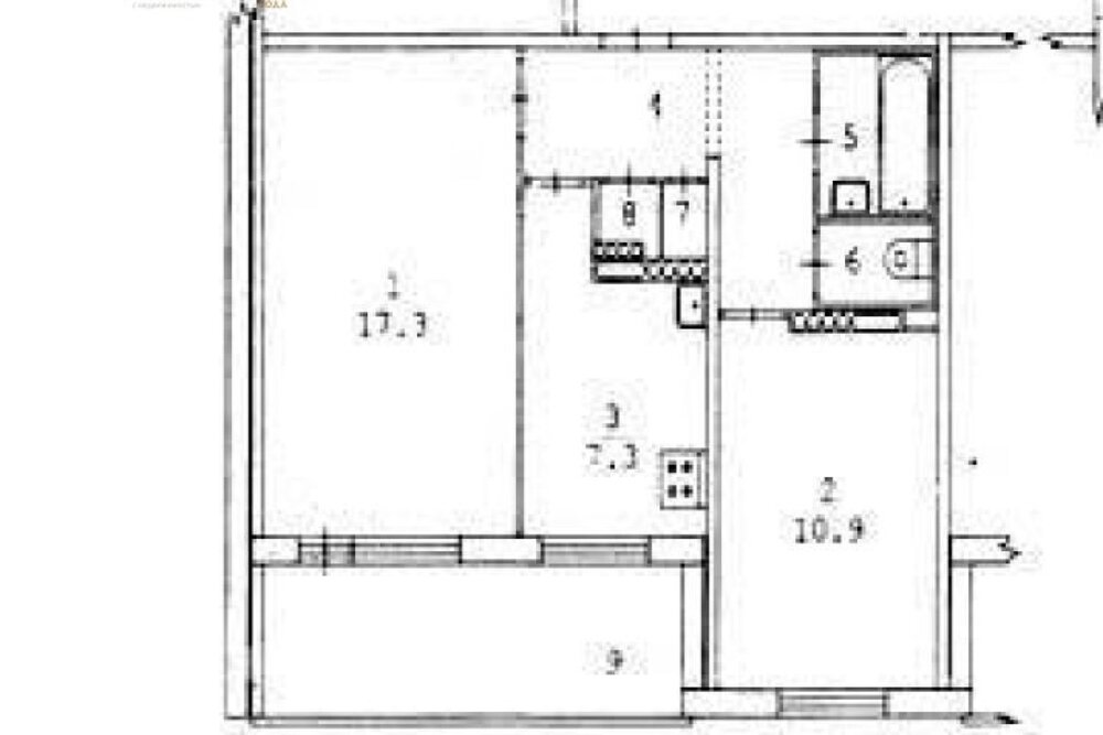 Екатеринбург, ул. Степана Разина, 29 (Центр) - фото комнаты (1)