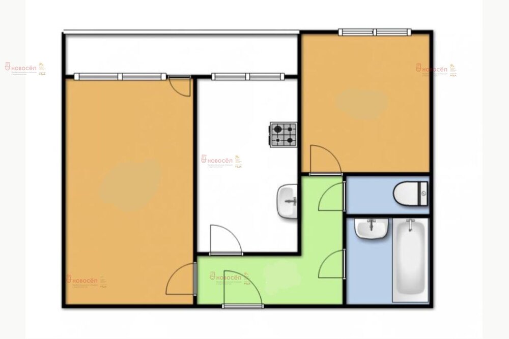 Екатеринбург, ул. Профсоюзная, 53 (Химмаш) - фото квартиры (1)