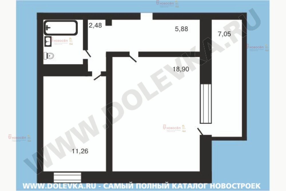 Екатеринбург, ул. Красных командиров, 21 (Эльмаш) - фото квартиры (1)