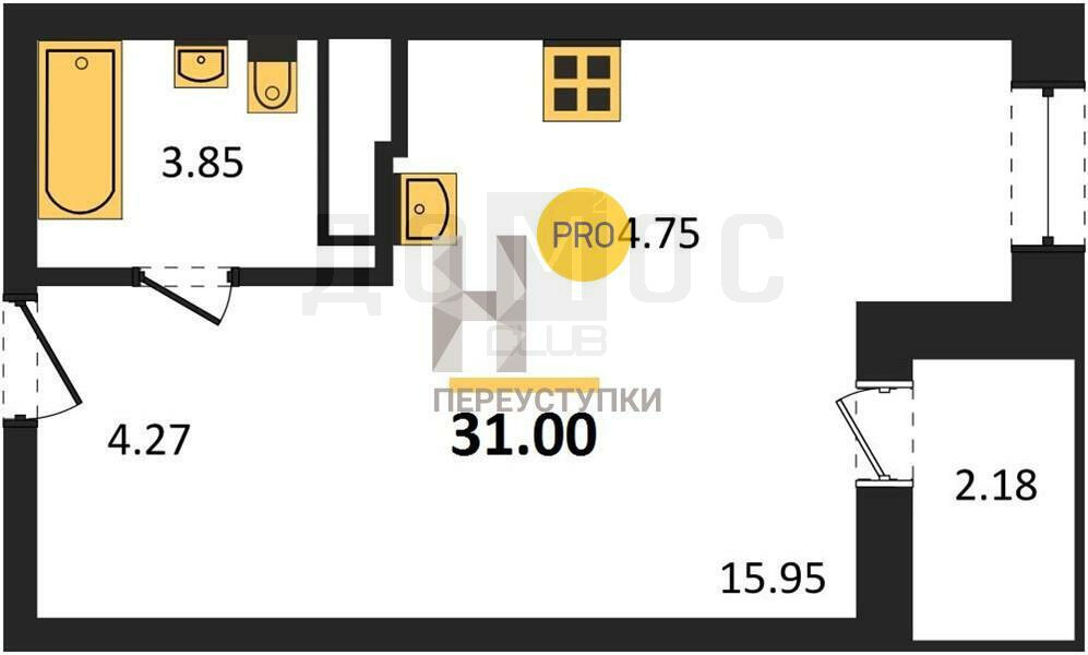 Екатеринбург, ул. Краснолесья, 96 (Академический) - фото квартиры (3)