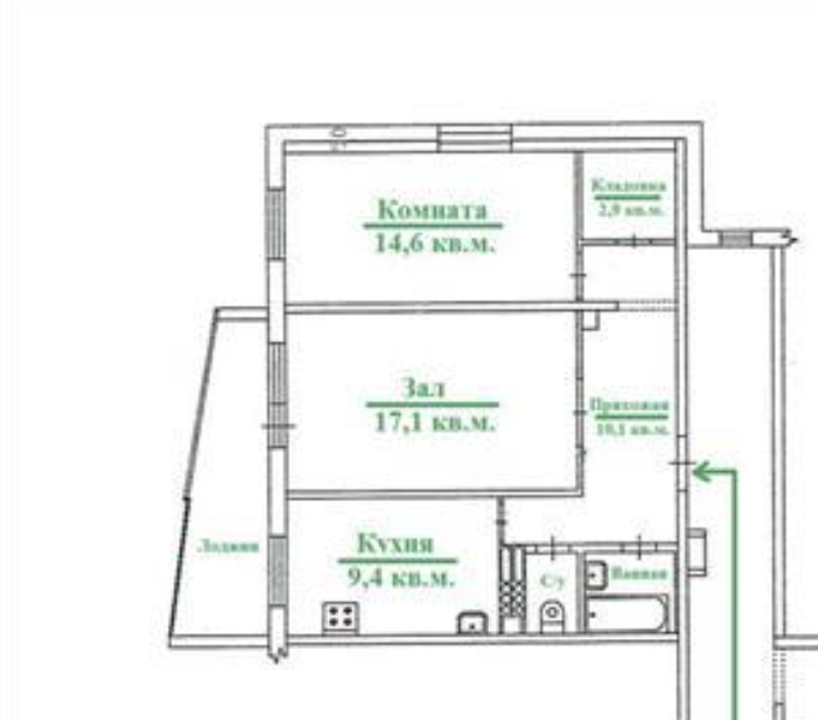 Екатеринбург, ул. Билимбаевская, 25/1 (Старая Сортировка) - фото квартиры (2)