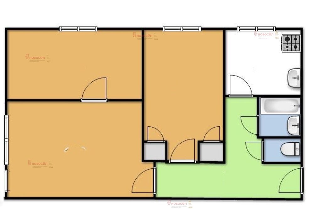 Екатеринбург, ул. Таганская, 10 (Эльмаш) - фото квартиры (2)
