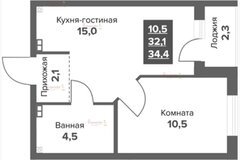 Екатеринбург, ул. Московская, 196 (Юго-Западный) - фото квартиры