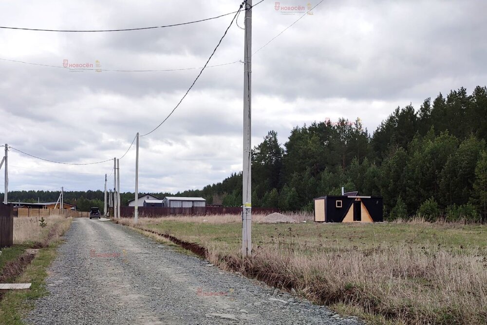 п. Бобровский, ул. Терновая (городской округ Сысертский) - фото земельного участка (1)