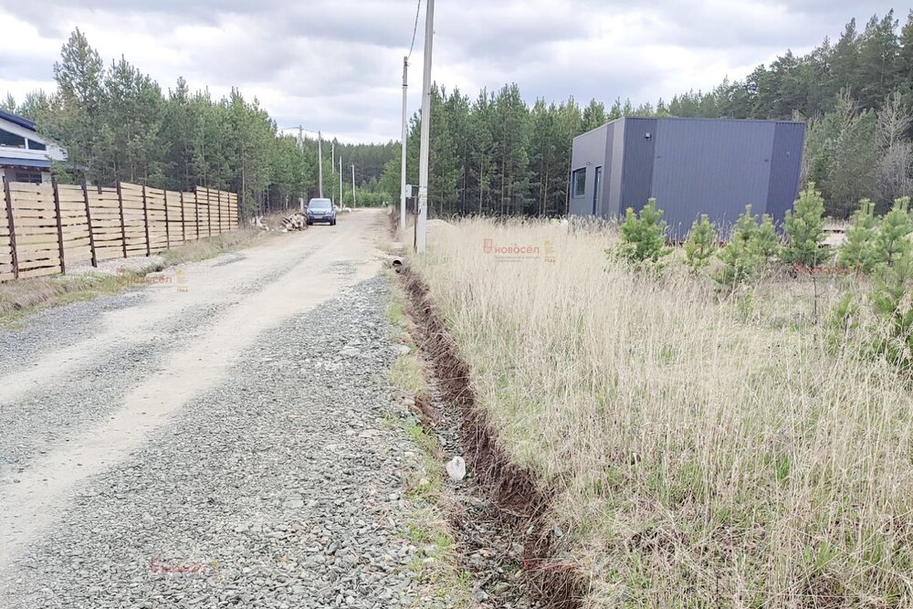 п. Бобровский, ул. Терновая (городской округ Сысертский) - фото земельного участка (4)