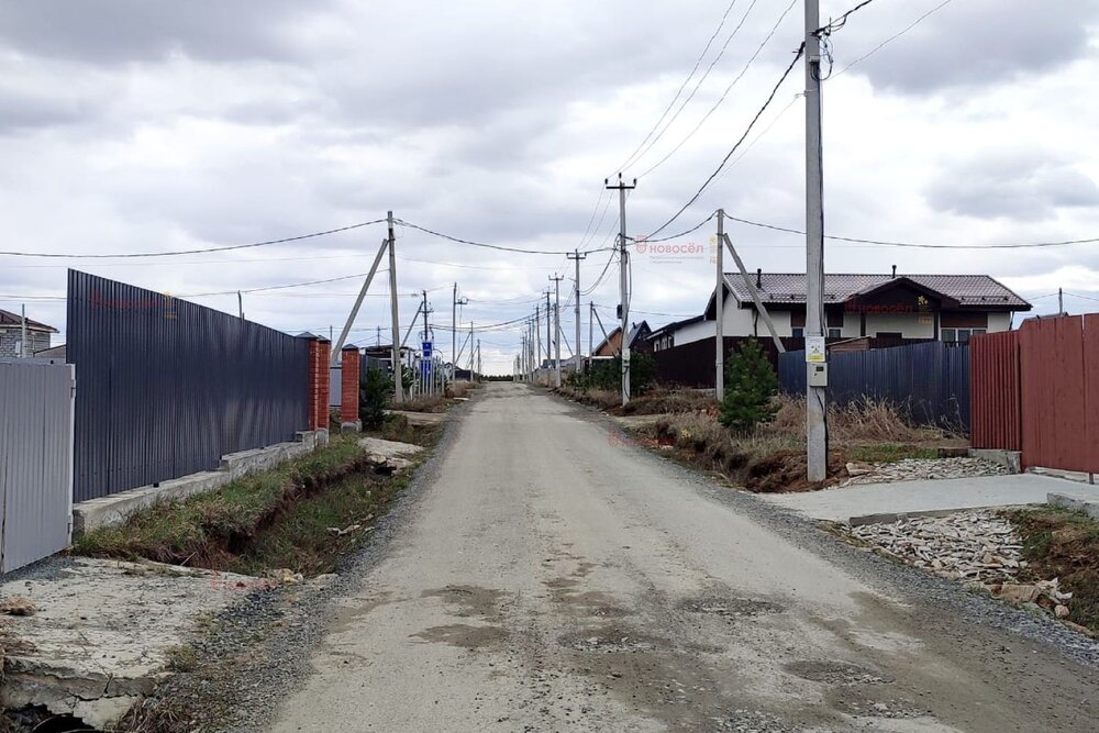 п. Бобровский, ул. Терновая (городской округ Сысертский) - фото земельного участка (6)