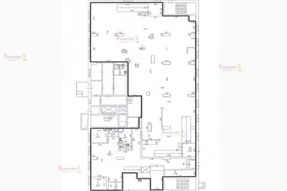 Екатеринбург, ул. Зои Космодемьянской, 44/2 (Химмаш) - фото торговой площади (2)