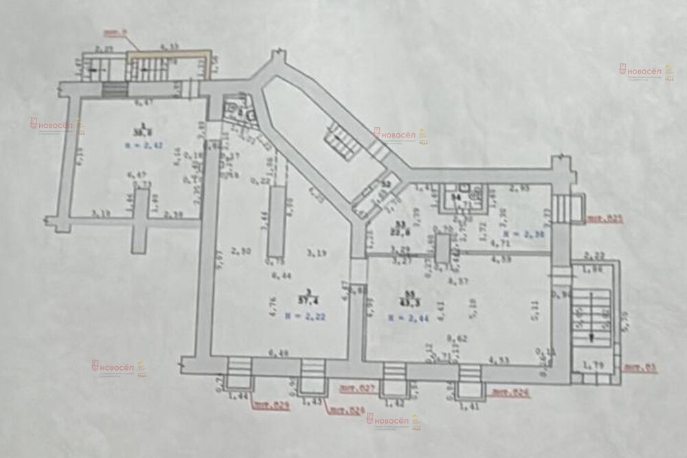 Екатеринбург, ул. Мельковская, 2Б (Центр) - фото торговой площади (1)