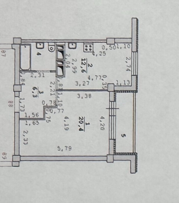 Екатеринбург, ул. Волгоградская, 29А (Юго-Западный) - фото квартиры (4)