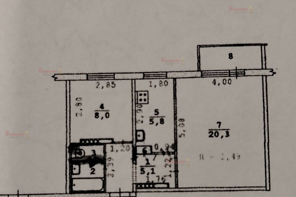 Екатеринбург, ул. Шаумяна, 107 (Юго-Западный) - фото квартиры (1)