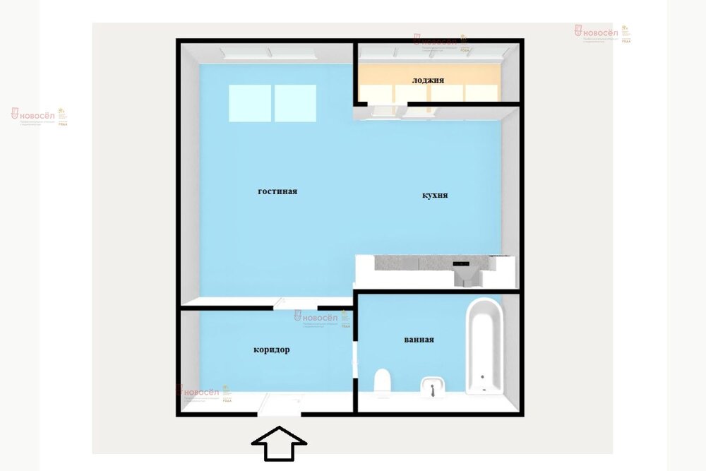Екатеринбург, ул. Ландау, 41 (Академический) - фото квартиры (1)