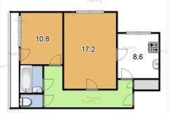 Екатеринбург, ул. Водная, 21 (Химмаш) - фото квартиры