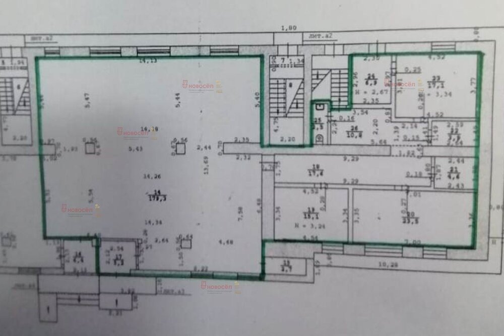 Екатеринбург, ул. Замятина, 36 (Эльмаш) - фото торговой площади (1)