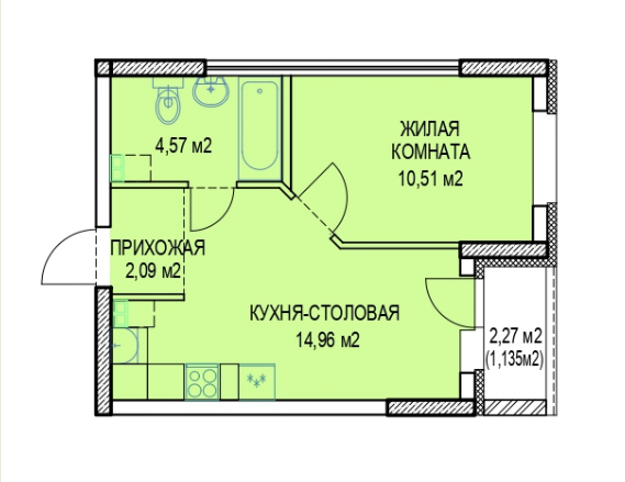 Екатеринбург, ул. Московская, 190 (Юго-Западный) - фото квартиры (3)