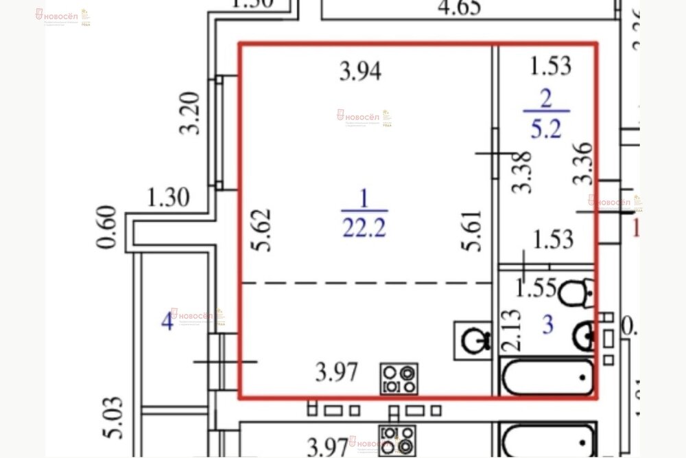 г. Березовский, ул. Красных  героев, 20/2 (городской округ Березовский) - фото квартиры (1)