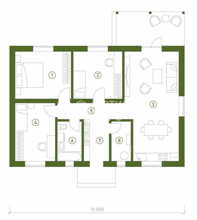 с. Курганово, ул. Александровские Дачи,   (городской округ Полевской) - фото дома (5)