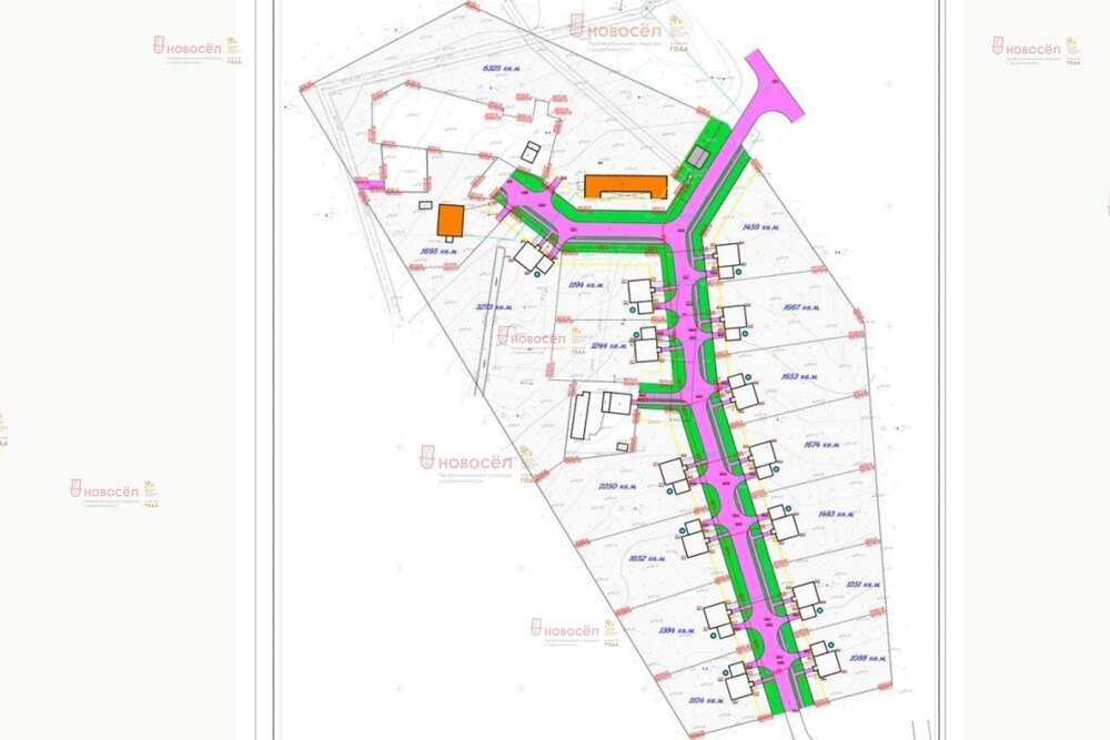 поселок городского типа Белоярский, ул. Калинина (городской округ Белоярский) - фото земельного участка (1)