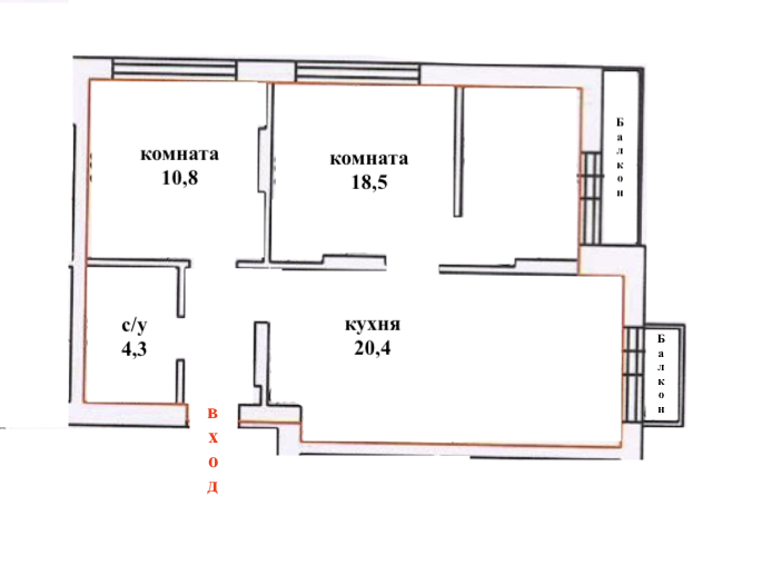 Екатеринбург, ул. Ландау, 7б (Академический) - фото квартиры (3)